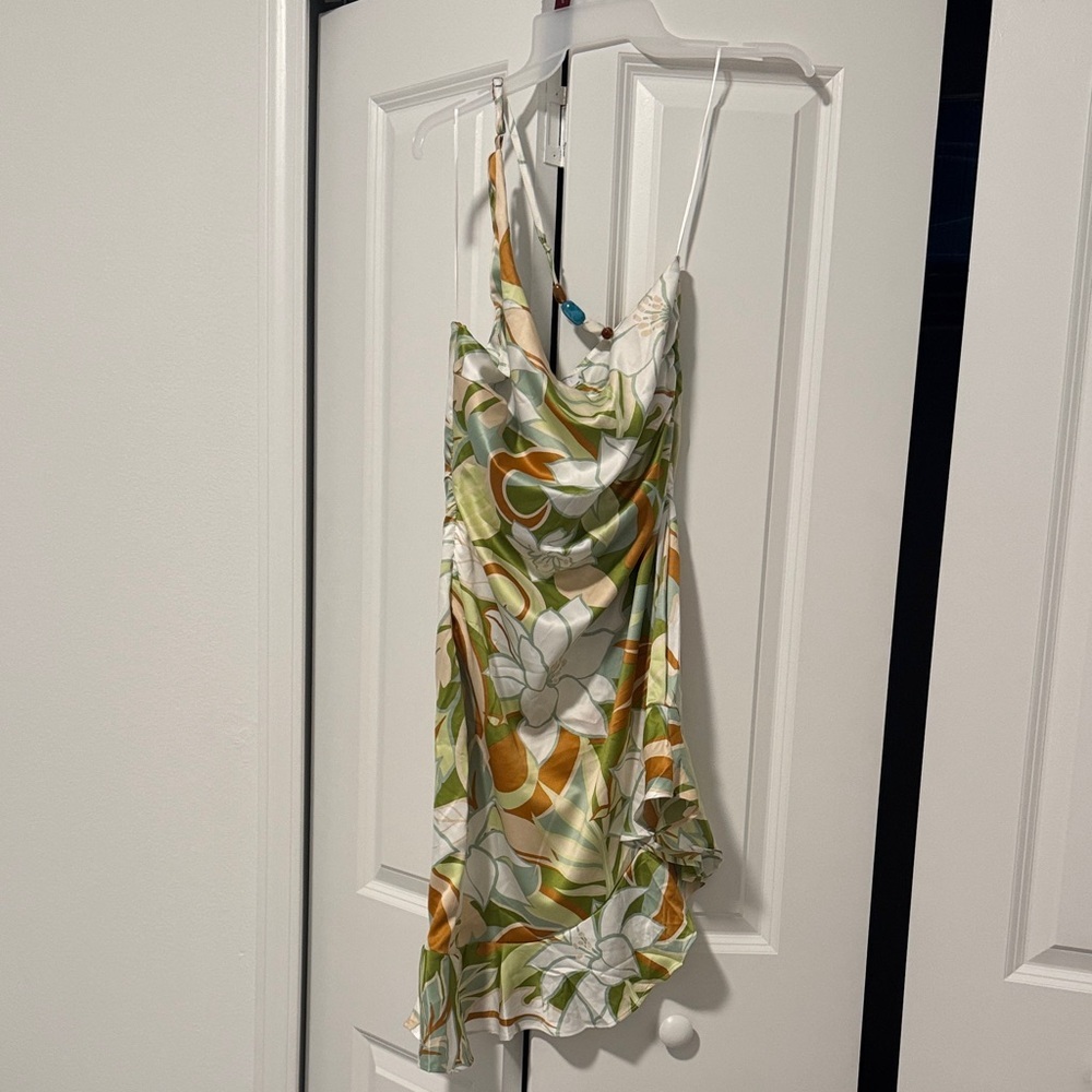 Iris Multicolor Patterned Fabric NWT - image 1